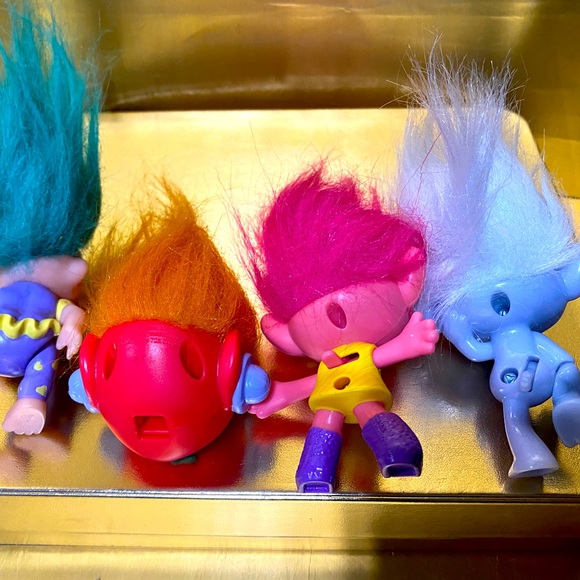 DREAMWORKS TROLLS, MCDONALD’S & 90’s APPLAUSE MAGIC BABY TROLL BUNDLE OF 8 - Picture 15 of 15